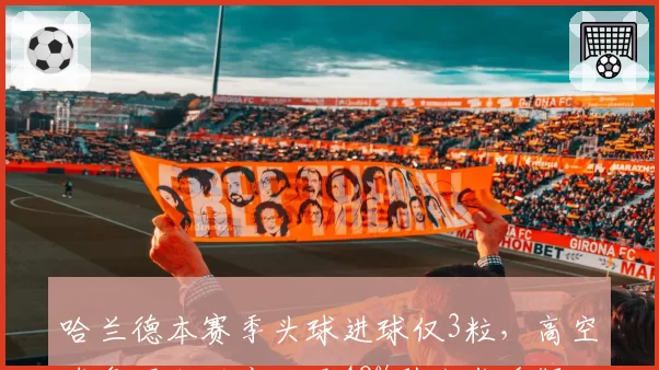 哈兰德本赛季头球进球仅3粒，高空球争顶成功率跌至48%引战术质疑